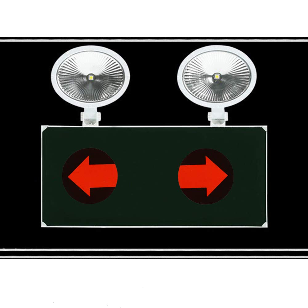 Hybsk 1 inch Arrow Dot Labels Fluorescent Red-Orange Print on Black Total 1,000 Labels Per Roll