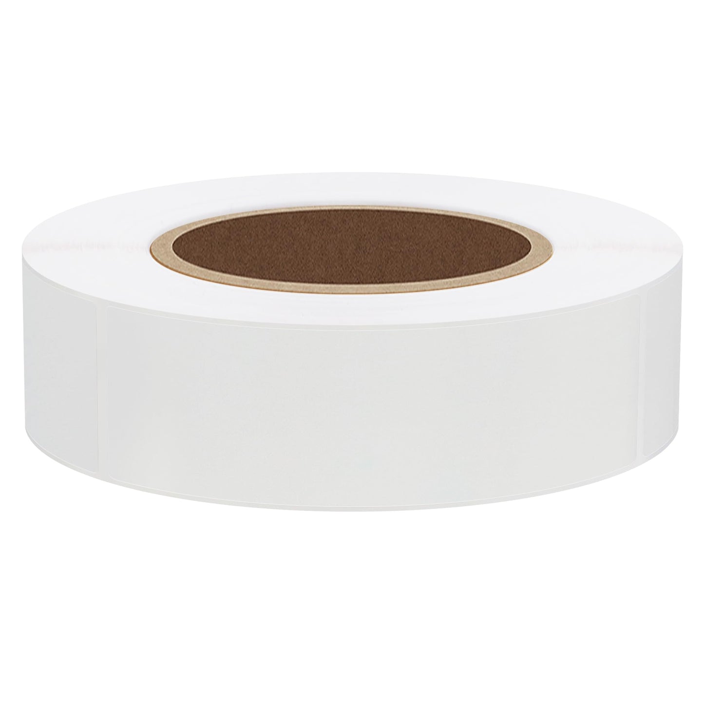 Hybsk 1"x 2" Rectangle Square Crystal Clear Retail Package Seals Circle Wafer Stickers/Transparent Labels