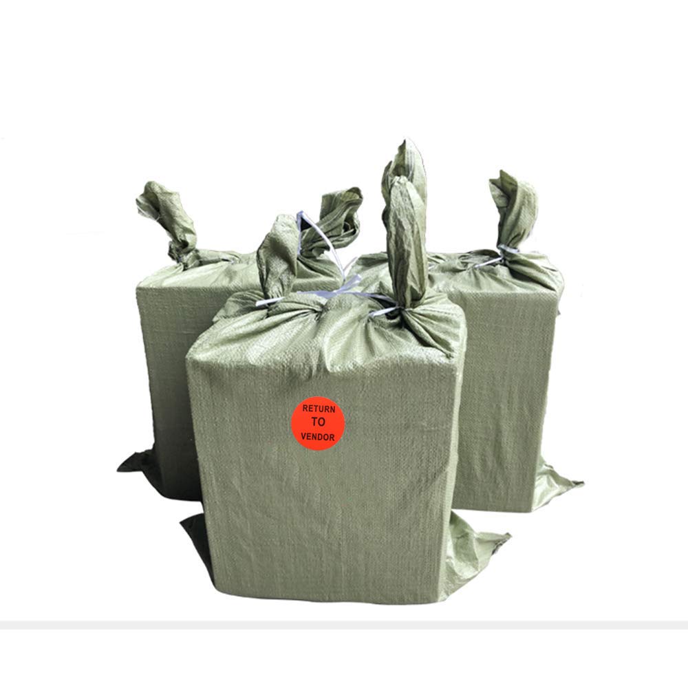 Hybsk Fluorescent Bright Red Return to Vendor Special Handling Shipping Receiving Inventory Control Warehouse Pallet Stickers