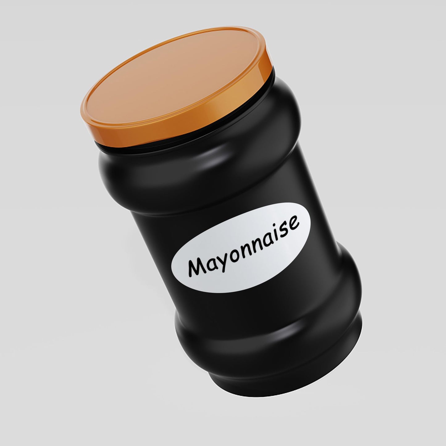 Hybsk White Color Coding Dot Labels Oval 1x2 inch Semi Gloss Paper Stickers