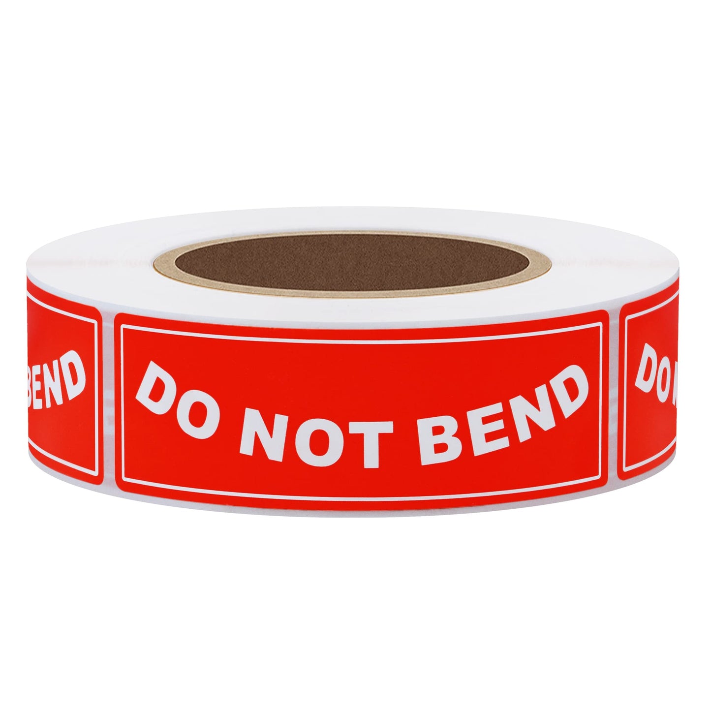 Hybsk 1"x3" Do Not Bend Stickers Shipping Labels for Envelopes Mailing Adhesive Label 500 Per Roll