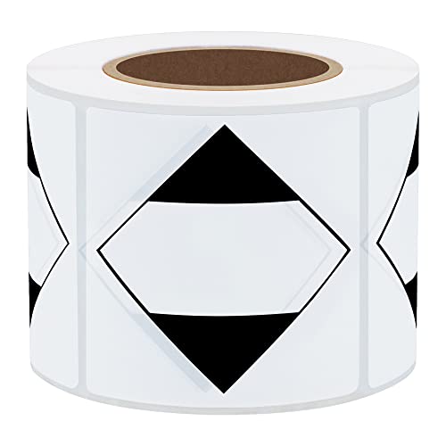 Hybsk 2" x 2" Square Ground ORM-D Shipping Labels for Limited Quantities Stickers Total 300 Labels Per Roll