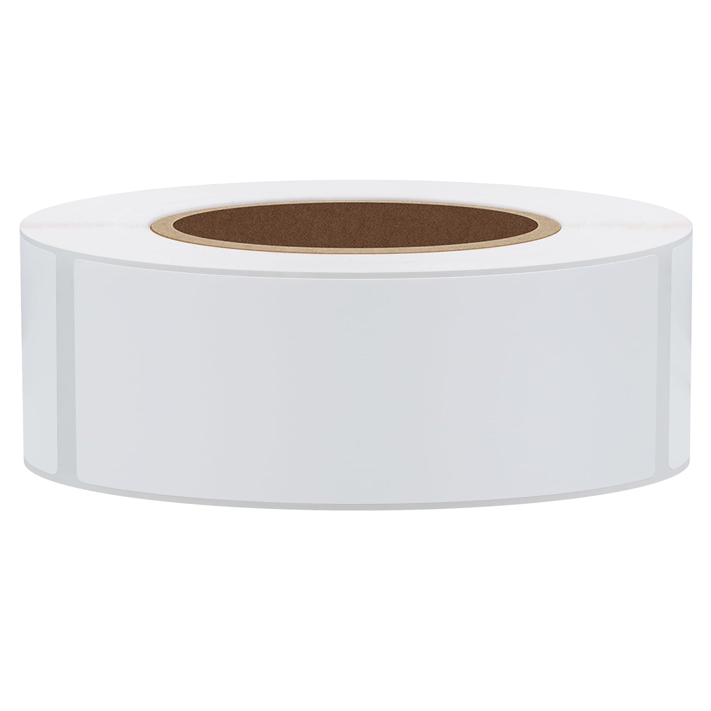 Hybsk 1x3 Inch Color-Code Labels White Gloss Sticker Rectangle 500 Labels Per Roll