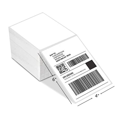 Hybsk 3x2 inch Direct Thermal Labels for Shipping, Barcodes, Address, Compatible with Rollo Label Printer & Zebra Desktop Printers