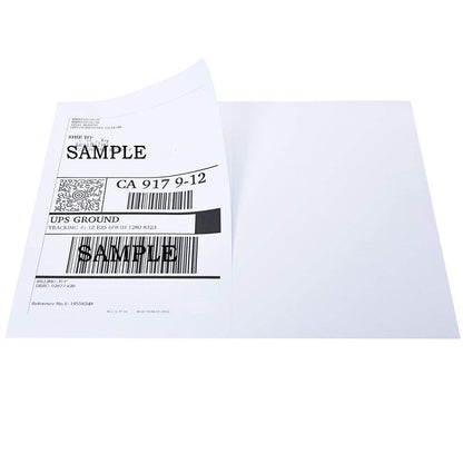 Hybsk Half Sheet Self Adhesive Shipping Labels 8.5" x 5.5" Address Labels for Laser & Inkjet Printers (1000 Labels)