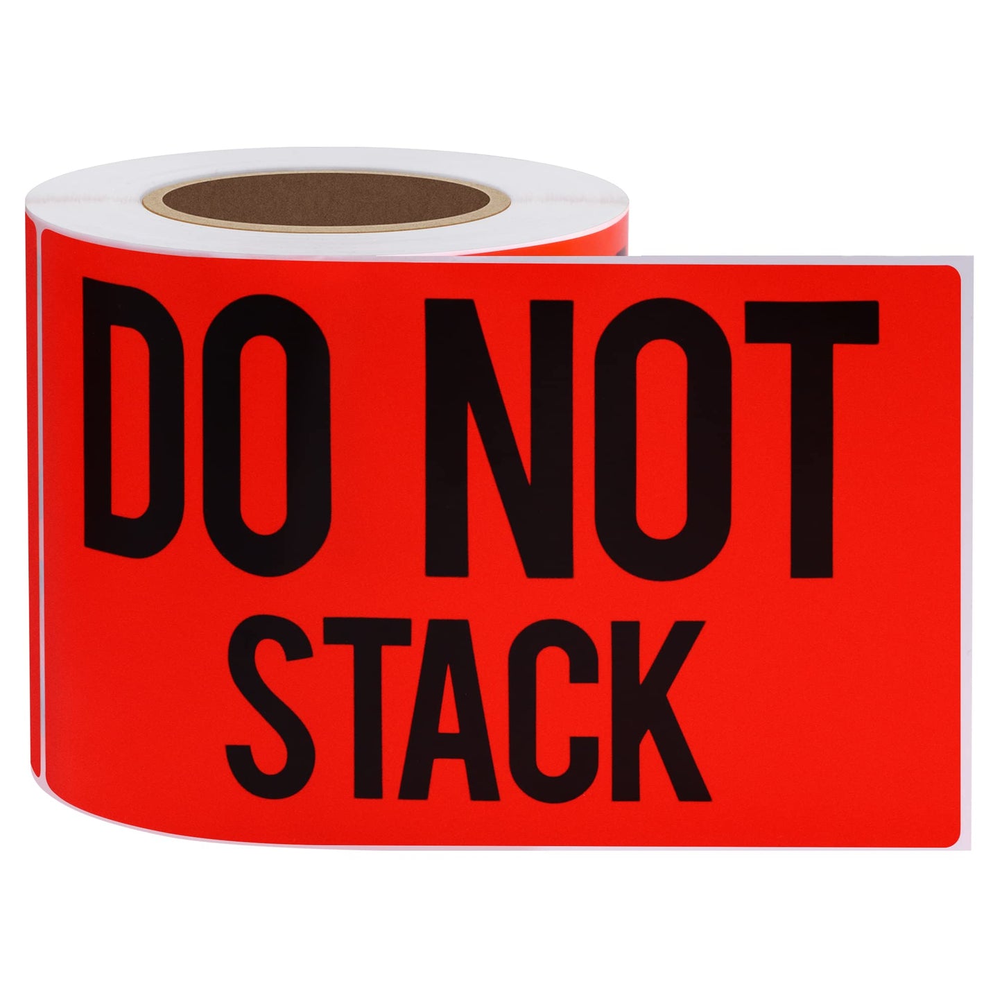 Hybsk 3x5 Inch Do Not Stack Shipping Label Stickers for Shipping and Packing Total 100 Per Roll