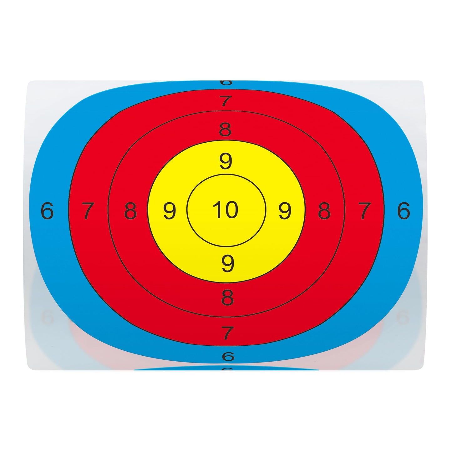 Hybsk Target Stickers 3 Targets for Shooting, Shooting Targets for BB Pellet Airsoft Guns