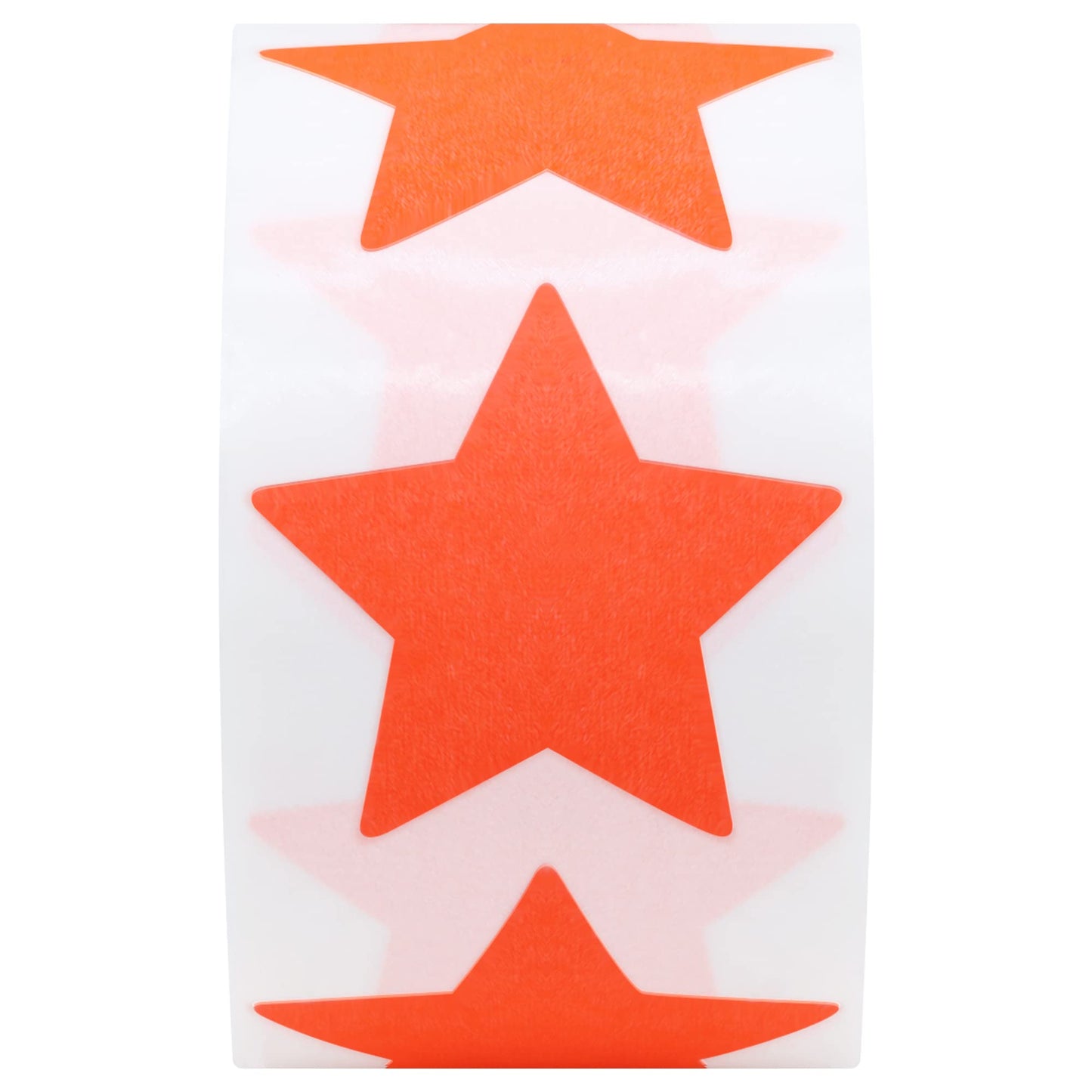 Hybsk Gold Star Stickers Metallic Foil Labels 1.5 Inch 500 Total Per Roll