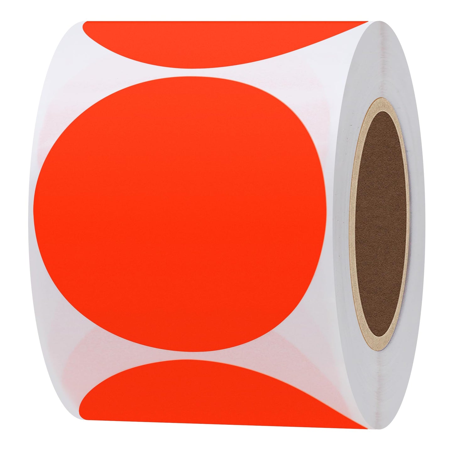 Hybsk Gold Labels 2" Round Color Coding Dots Stickers Adhesive Label 300 Per Roll