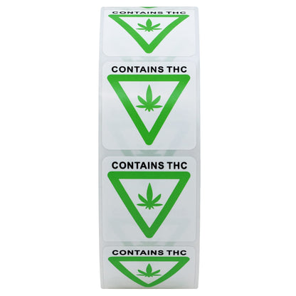 Hybsk Massachusetts & Maine Universal Symbol Compliant Identification Labels-1,000 Labels on a Roll