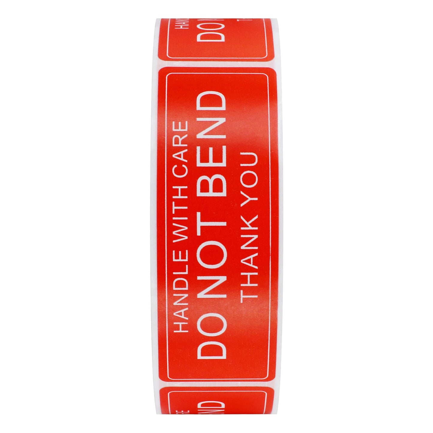 Hybsk 1"x3" Do Not Bend Stickers Shipping Labels for Envelopes Mailing Adhesive Label 500 Per Roll