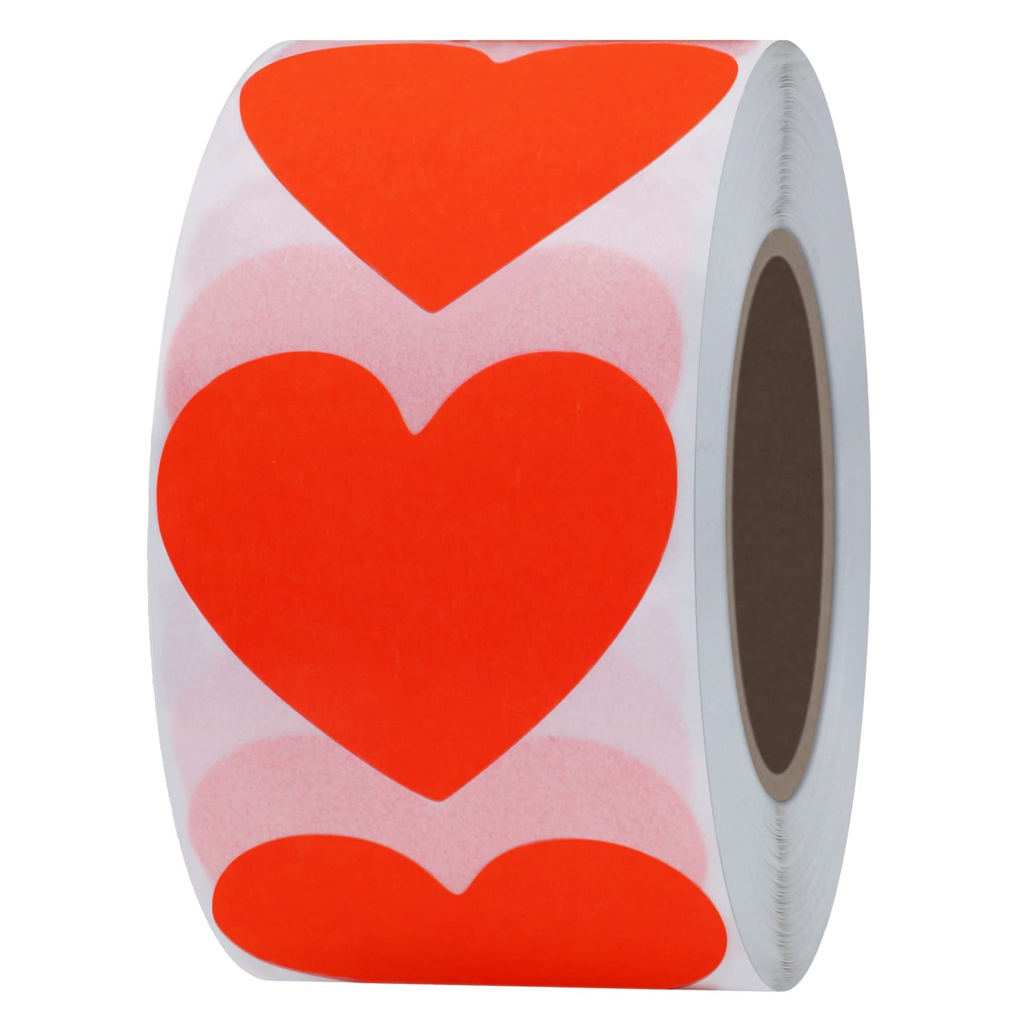 Hybsk Valentine's Day Heart Stickers Labels - Party Decorations Favors Gifts Supplies Total