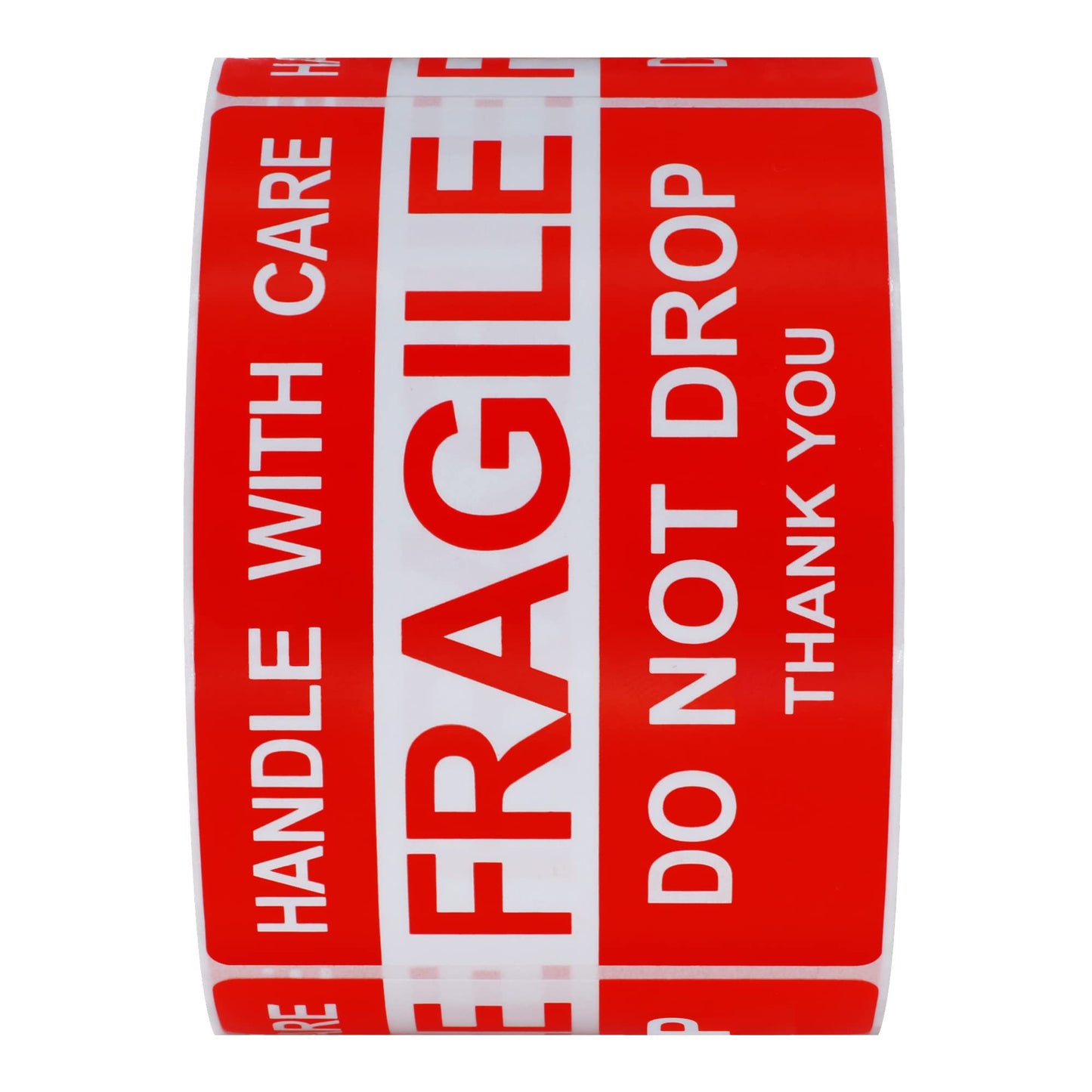 Hybsk 2"*3" Do Not Drop Thank You Fragile Stickers Adhesive Label 300 Per Roll