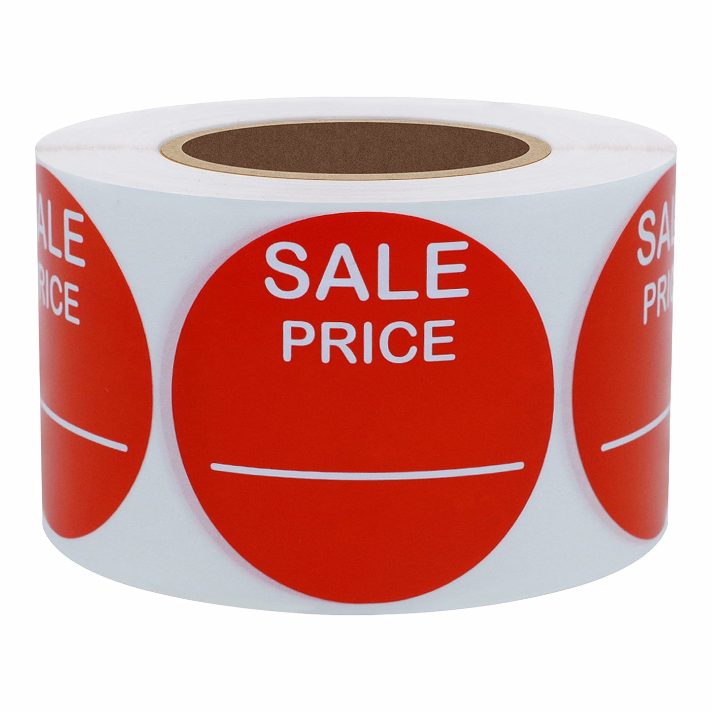 Hybsk Red Retail"Sale" Stickers 1.5" Round Circle Labels 500 Total Per Roll