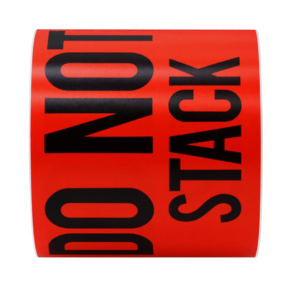 Hybsk 3x5 Inch Do Not Stack Shipping Label Stickers for Shipping and Packing Total 100 Per Roll