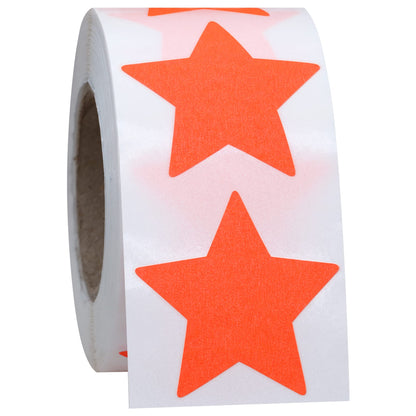 Hybsk Gold Star Stickers Metallic Foil Labels 1.5 Inch 500 Total Per Roll