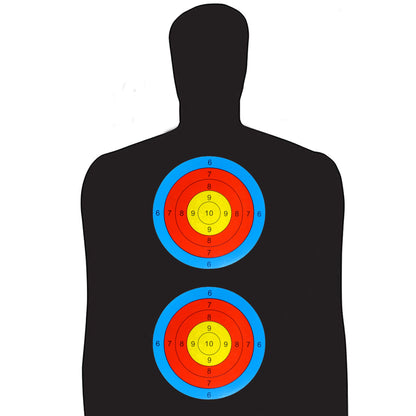 Hybsk Target Stickers 3 Targets for Shooting, Shooting Targets for BB Pellet Airsoft Guns