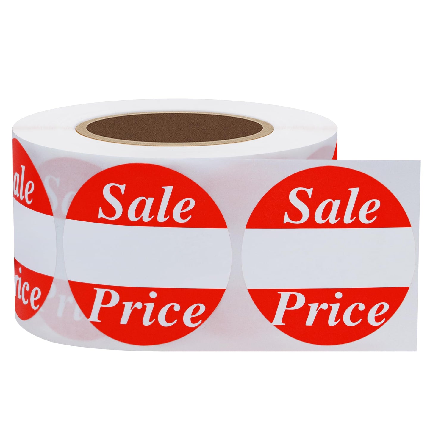 Hybsk Red Retail"Sale" Stickers 1.5" Round Circle Labels 500 Total Per Roll