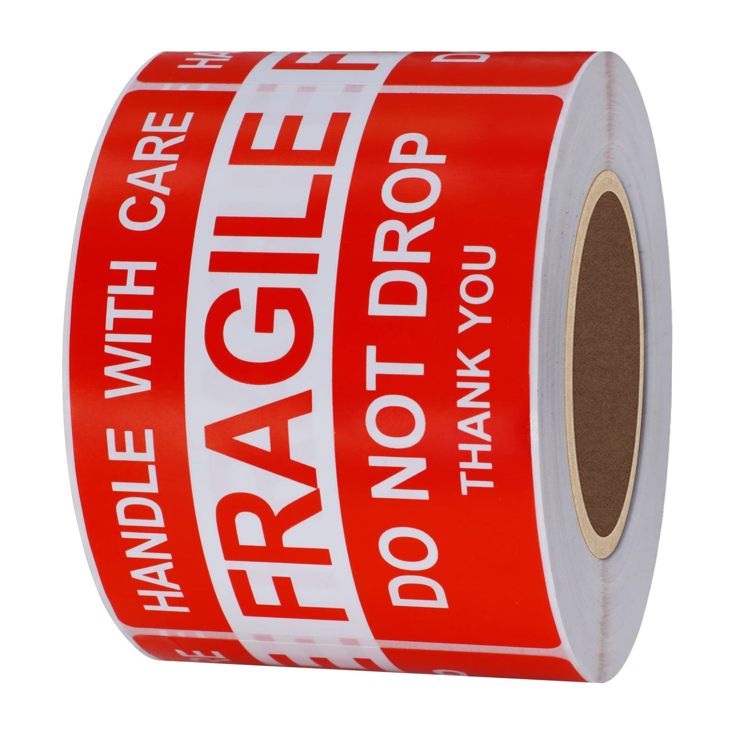 Hybsk 2"*3" Do Not Drop Thank You Fragile Stickers Adhesive Label 300 Per Roll