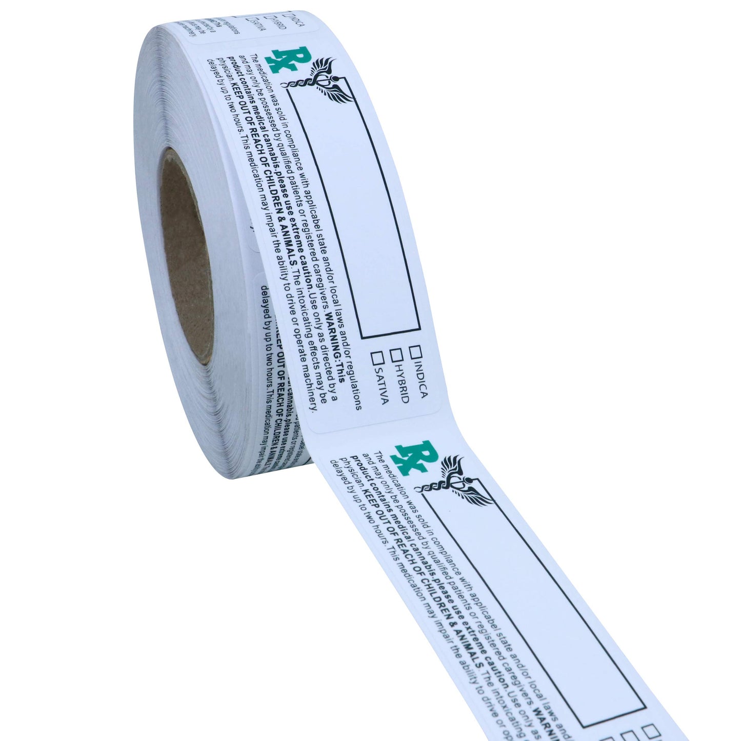 Hybsk Generic Compliant Identification Labels - 3”x1” - 500 pcs on a Roll